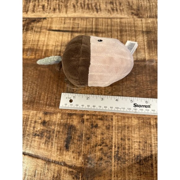 H&M Home Plush Acorn Rattle Baby Toy Stuffie Earthy Soft Infant 6.5” - Picture 6 of 7